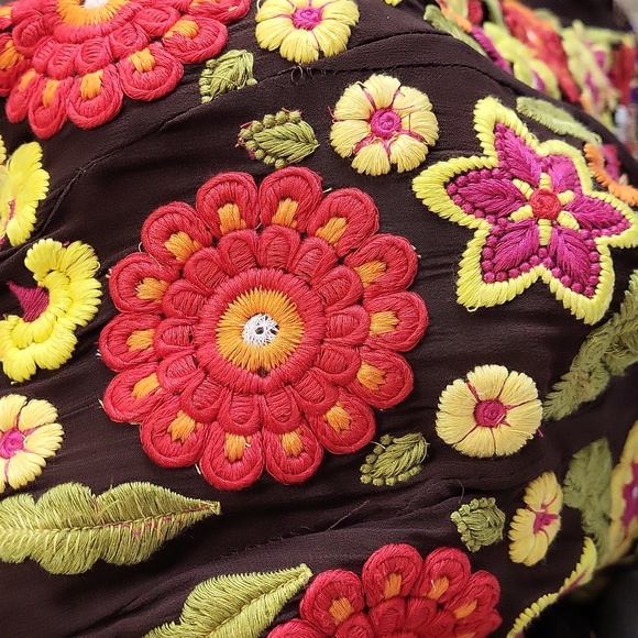 Chiffon Pakistani Embroidered Gorgette Traditional Beautiful Stunning Size 8 - Picture 9 of 13